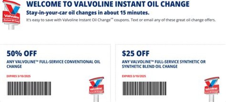 Unlock Savings: Get Your Valvoline Coupon for $25 Off Full Synthetic Oil Change Price